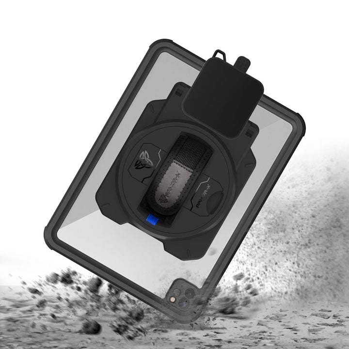 EX2-MAN-A12S | iPad Pro 11 ( 2nd Gen ) 2020 | IP68 Waterproof, Shock & Dust Proof Case With Miura's M010 Card Reader Holder