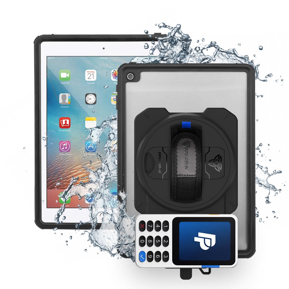EX2-MAN-A6S | iPad Air 2 | IP68 Waterproof, Shock & Dust Proof Case Wi ...