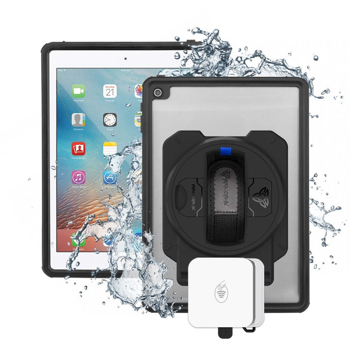 EX2-MAN-A6S | iPad Air 2 | IP68 Waterproof, Shock & Dust Proof Case With Stripe Reader M2 Card Reader Holder