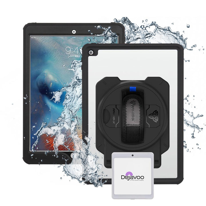 EX2-MAN-A8S | iPad Air (3rd Gen.) 2019 | IP68 Waterproof, Shock &amp; Dust Proof Case With dejavoo P12 mPOS PIN Pad