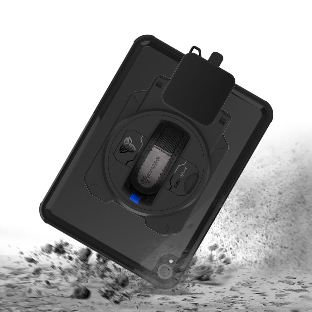 EX2-MAN-A9S | iPad Pro 11 ( 1st Gen. ) 2018 | IP68 Waterproof, Shock & Dust Proof Case With Sumup Card Reader Holder