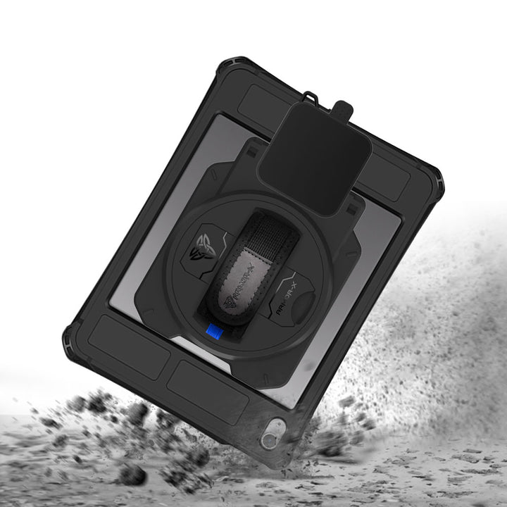 EX2-MAN-iPad-A5PN | iPad Air 4 2020 / Air 5 2022 | IP68 Waterproof, Shock & Dust Proof Case With Sumup Card Reader Holder Supports Apple Pencil 2 Wireless Charging