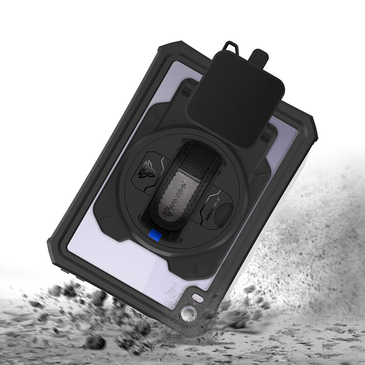 EX2-MAN-iPad-M6PN | iPad mini 6 | IP68 Waterproof, Shock & Dust Proof Case With Adyen AMS1 Card Reader Holder Supports Apple Pencil 2 Wireless Charging