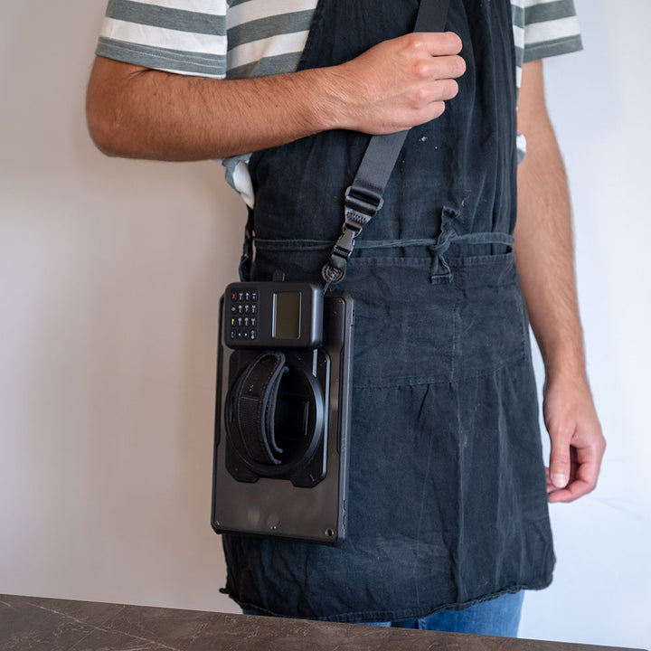 EX2-MAN-A7S | iPad 9.7 ( 5th / 6th Gen. ) 2017 / 2018 | IP68 Waterproof, Shock &amp; Dust Proof Case With ID TECH VP3350
