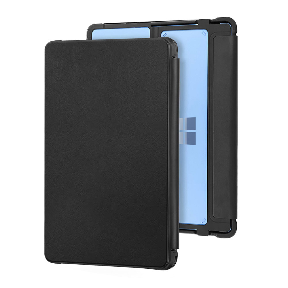 FAC-MS-SFPR9 | Microsoft Surface Pro 11 / 10 / 9 | Flip Protective Rugged Case Compatible with Keyboard