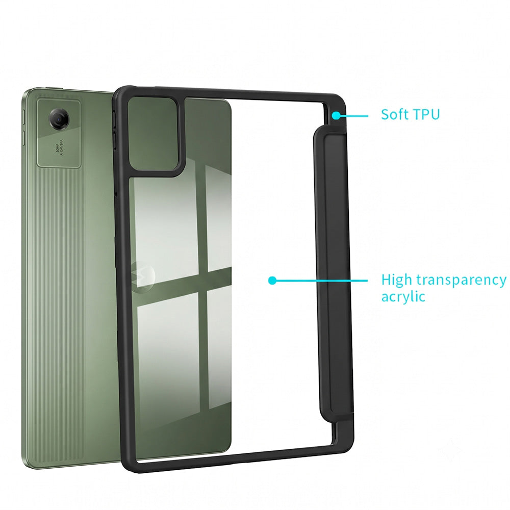 ARMOR-X Motorola Moto Pad (2026) / Moto Pad 60 Neo Magnetic Cover with hardshell back cover with flexible TPU bumper protects the tablet from shocks, drops and impacts.