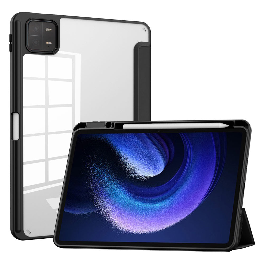 ARMOR-X Xiaomi Pad 6 / 6 Pro Smart Tri-Fold Stand Magnetic Cover.