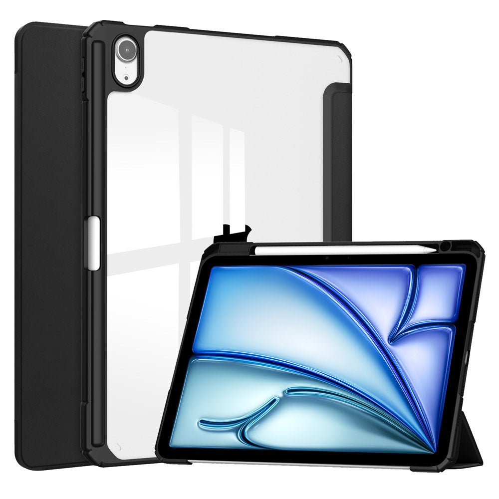 ARMOR-X APPLE iPad Air 11 ( M2 ) Smart Tri-Fold Stand Magnetic Cover.