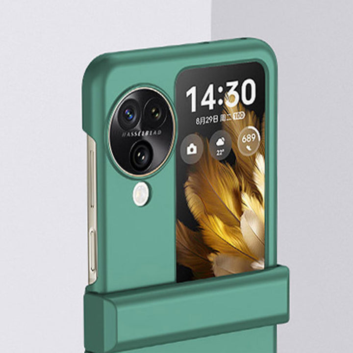 FDX-OP23-FN3F | OPPO Find N3 Flip Case | Hard PC Shockproof Case w/ KEY Mount & Carabiner