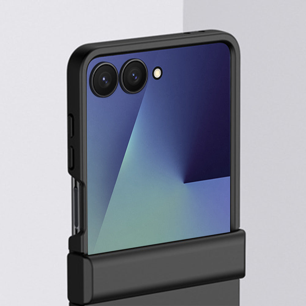 FDX-SS25-ZFLIP7 | Samsung Galaxy Z Flip7 SM-F751 Case | Hard PC Shockproof Case w/ KEY Mount & Carabiner