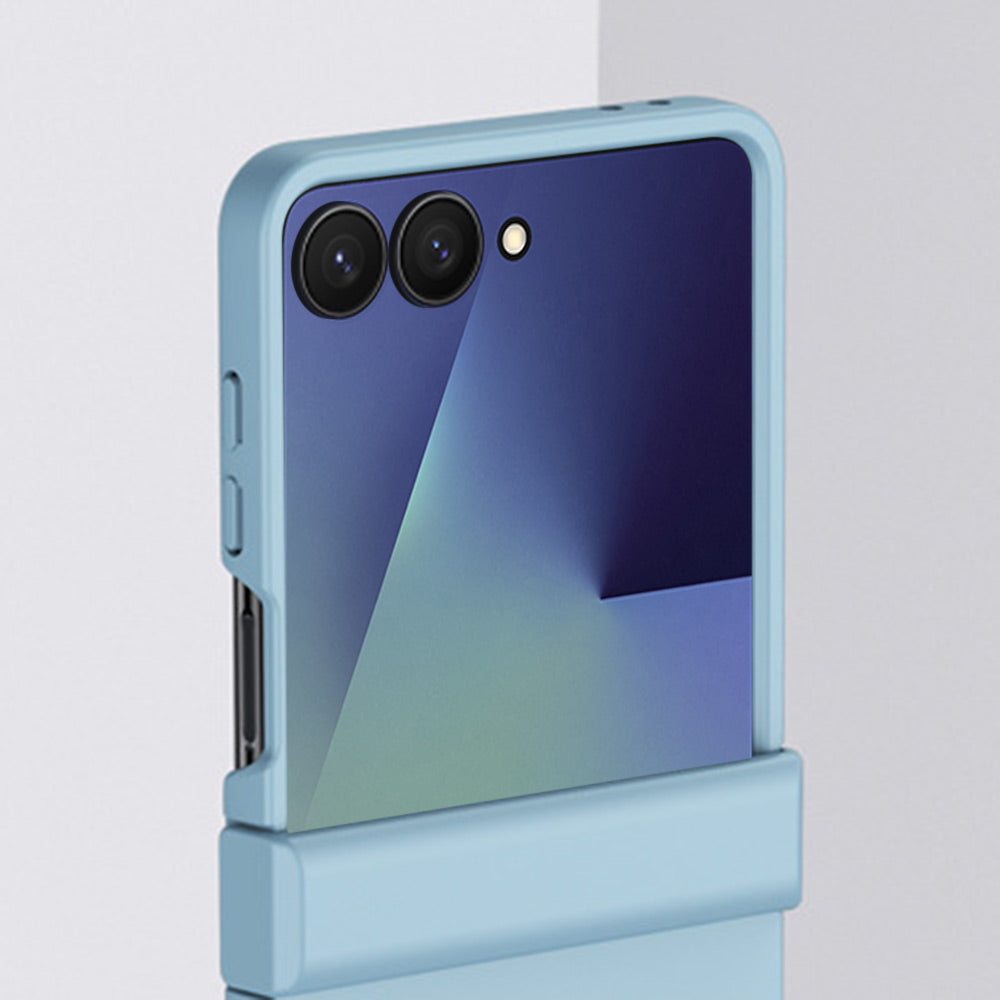 FDX-SS25-ZFLIP7 | Samsung Galaxy Z Flip7 SM-F751 Case | Hard PC Shockproof Case w/ KEY Mount & Carabiner