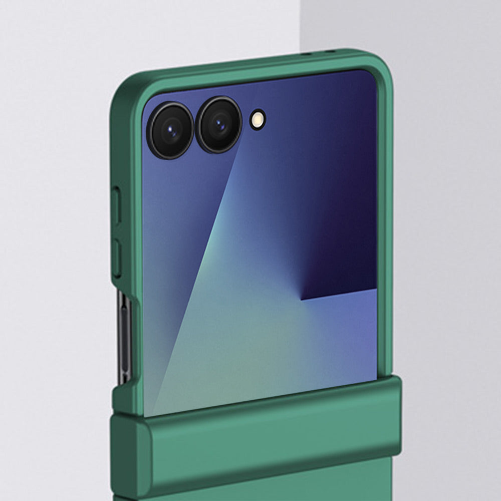 FDX-SS25-ZFLIP7 | Samsung Galaxy Z Flip7 SM-F751 Case | Hard PC Shockproof Case w/ KEY Mount & Carabiner