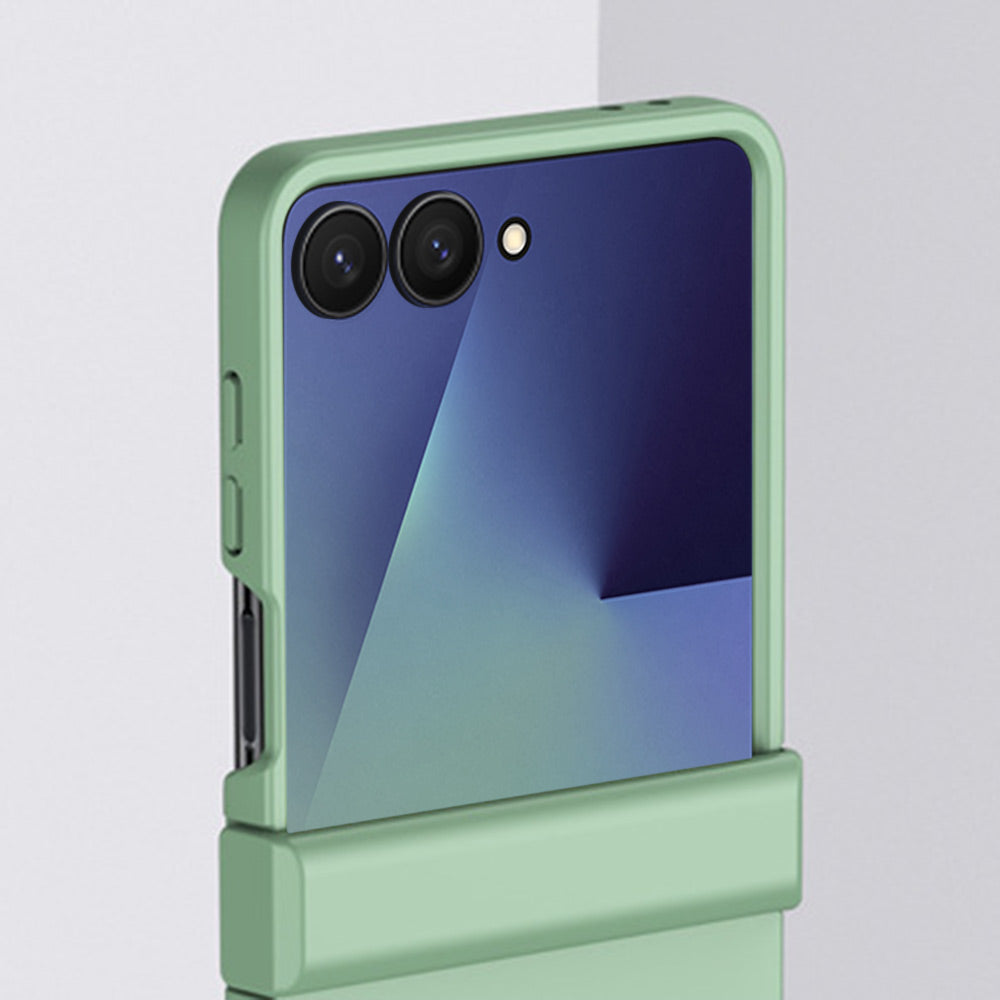 FDX-SS25-ZFLIP7 | Samsung Galaxy Z Flip7 SM-F751 Case | Hard PC Shockproof Case w/ KEY Mount & Carabiner