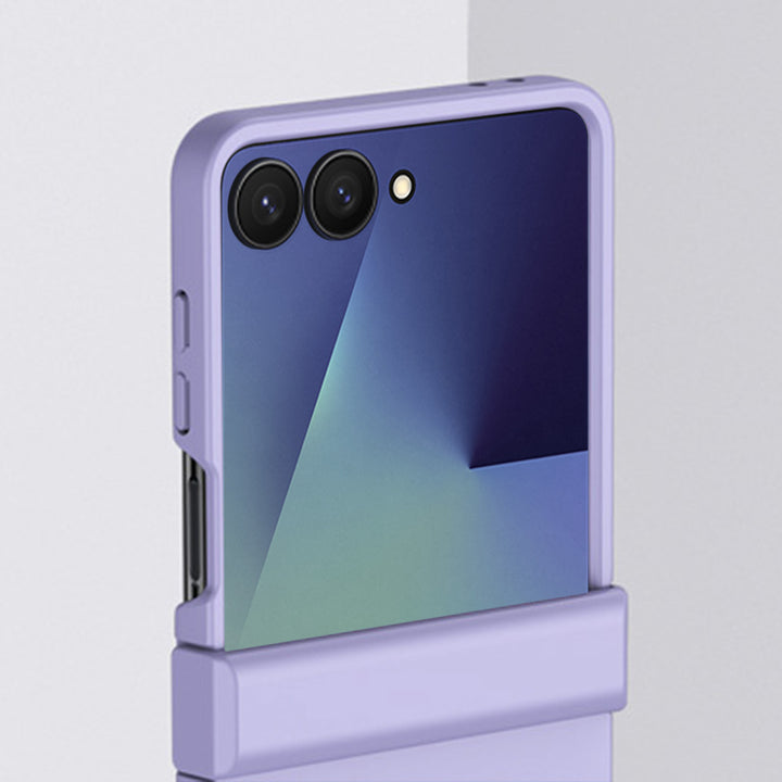 FDX-SS25-ZFLIP7 | Samsung Galaxy Z Flip7 SM-F751 Case | Hard PC Shockproof Case w/ KEY Mount & Carabiner