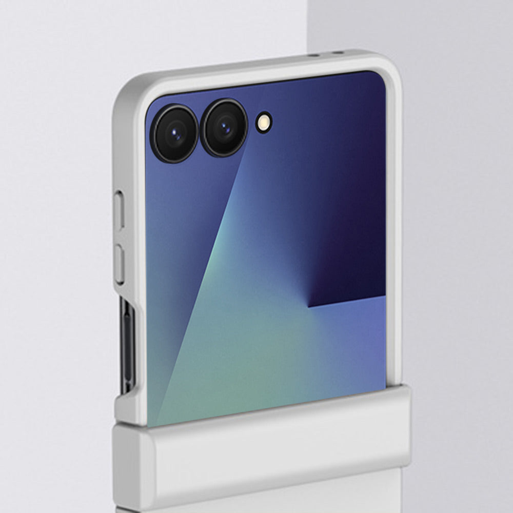 FDX-SS25-ZFLIP7 | Samsung Galaxy Z Flip7 SM-F751 Case | Hard PC Shockproof Case w/ KEY Mount & Carabiner