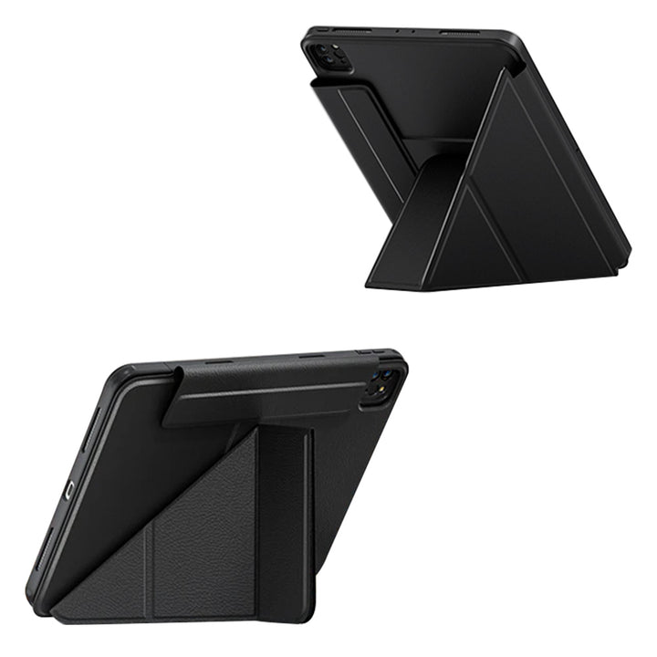 ARMOR-X iPad Air 11 ( M2 ) rotatable & slidable magnetic cover with multi-fold stand.