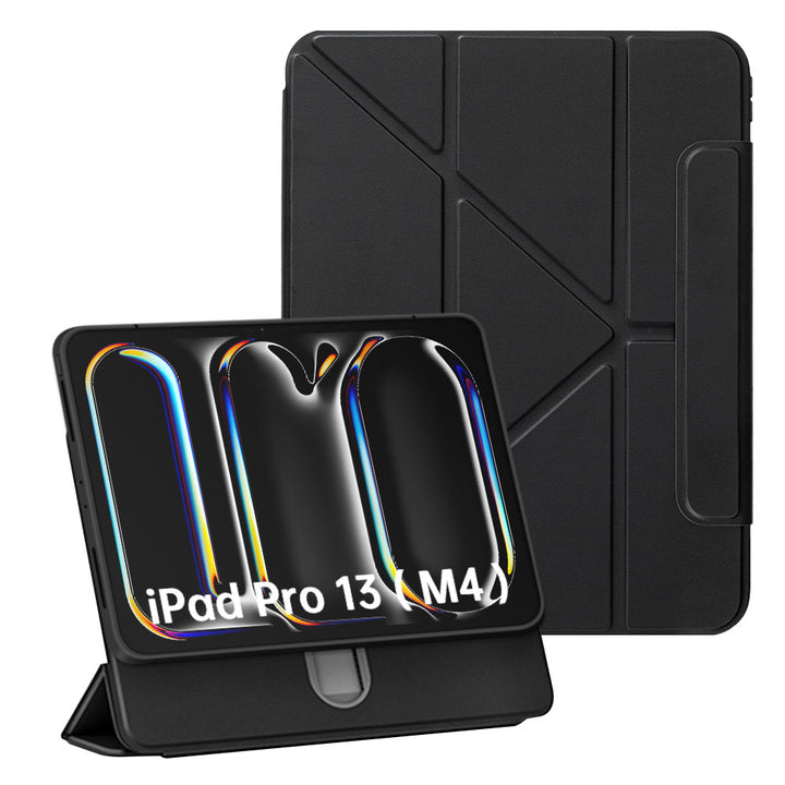 ARMOR-X iPad Pro 13 ( M4 ) rotatable & slidable magnetic cover with multi-fold stand.