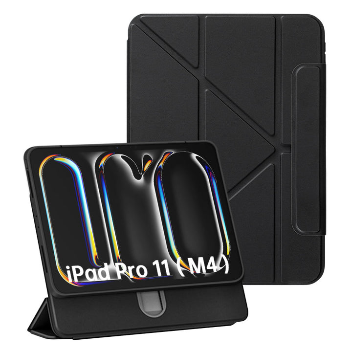 ARMOR-X iPad Pro 11 ( M4 ) rotatable & slidable magnetic cover with multi-fold stand.