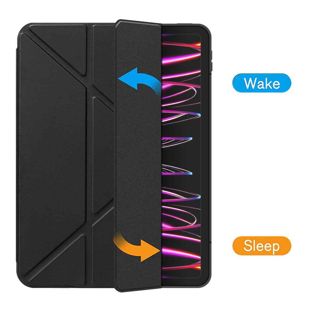 ARMOR-X iPad Pro 11 ( 1st / 2nd / 3rd / 4th Gen. ) 2018 / 2020 / 2021 / 2022 rotatable & slidable magnetic cover with multi-fold stand.