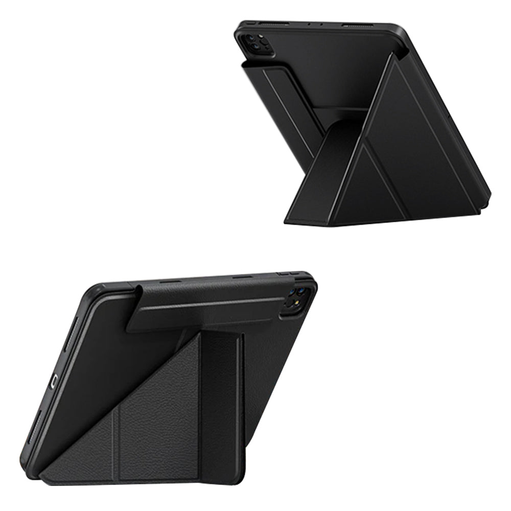 ARMOR-X iPad Pro 11 ( 1st / 2nd / 3rd / 4th Gen. ) 2018 / 2020 / 2021 / 2022 rotatable & slidable magnetic cover with multi-fold stand.