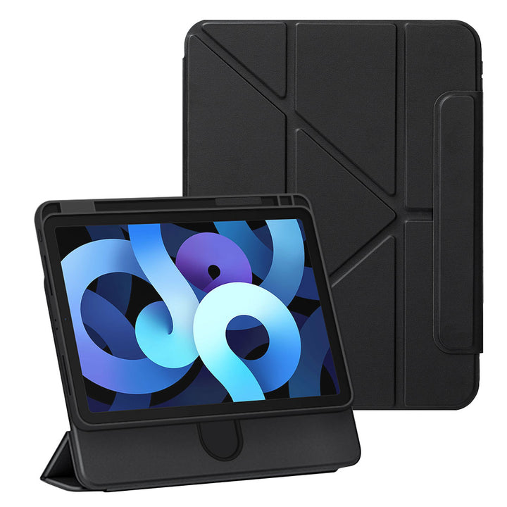 ARMOR-X iPad Air 4 2020 / iPad Air 5 2022 rotatable & slidable magnetic cover with multi-fold stand.