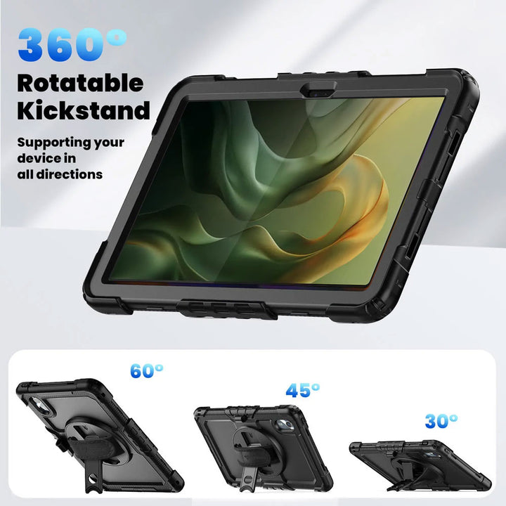 ARMOR-X Motorola Moto Pad (2026) / Moto Pad 60 Neo case with kick stand. Hand free typing, drawing, video watching.