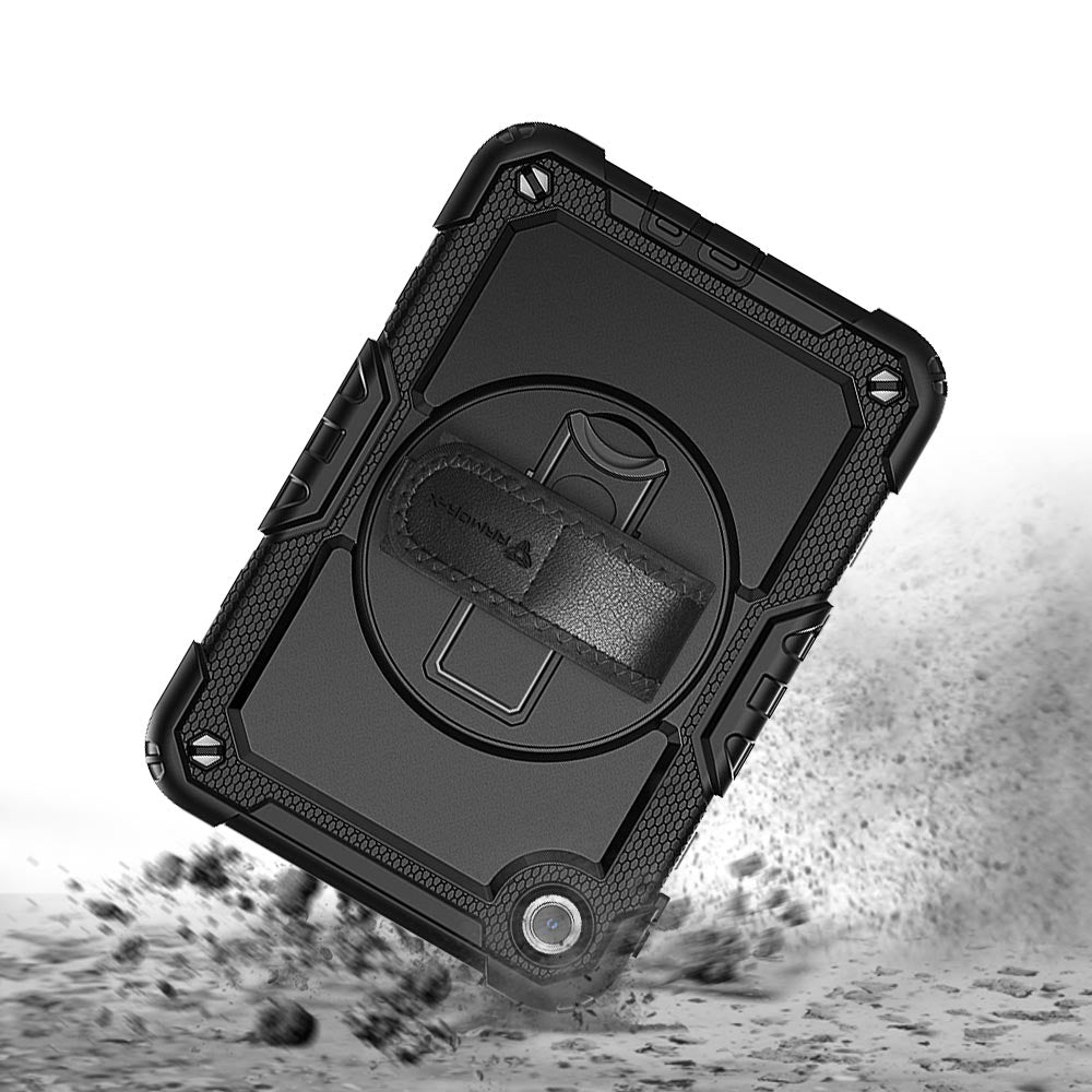 ARMOR-X Xiaomi Redmi Pad 2 9.7 / 9.7 4G shockproof case, impact protection cover with hand strap and kick stand. Rugged protective case with the best dropproof protection.