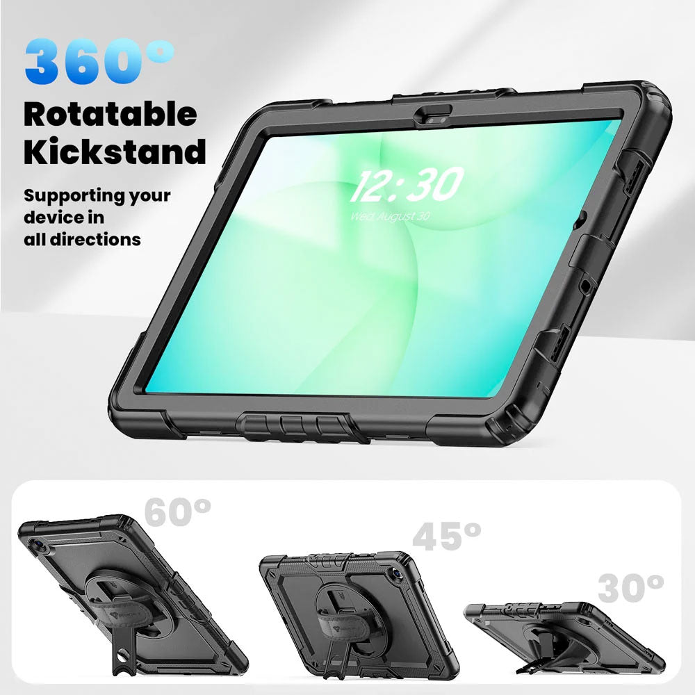 ARMOR-X Xiaomi Redmi Pad 2 9.7 / 9.7 4G case with kick stand. Hand free typing, drawing, video watching.