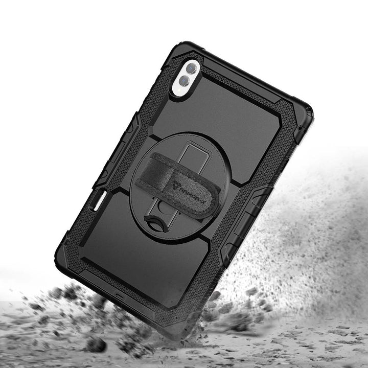 ARMOR-X Samsung Galaxy Tab Samsung Galaxy Tab S11 Ultra SM-X930 / X936 shockproof case, impact protection cover with hand strap and kick stand. Rugged protective case with the best dropproof protection.