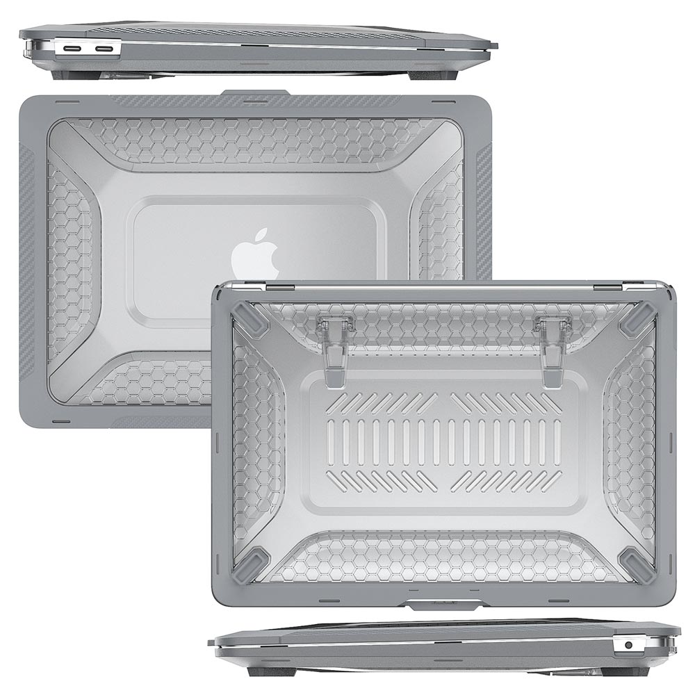 ARMOR-X MacBook Air 13" 2018 / 2020 (A1932 / A2179 / A2337) shockproof case. Full-body protection.