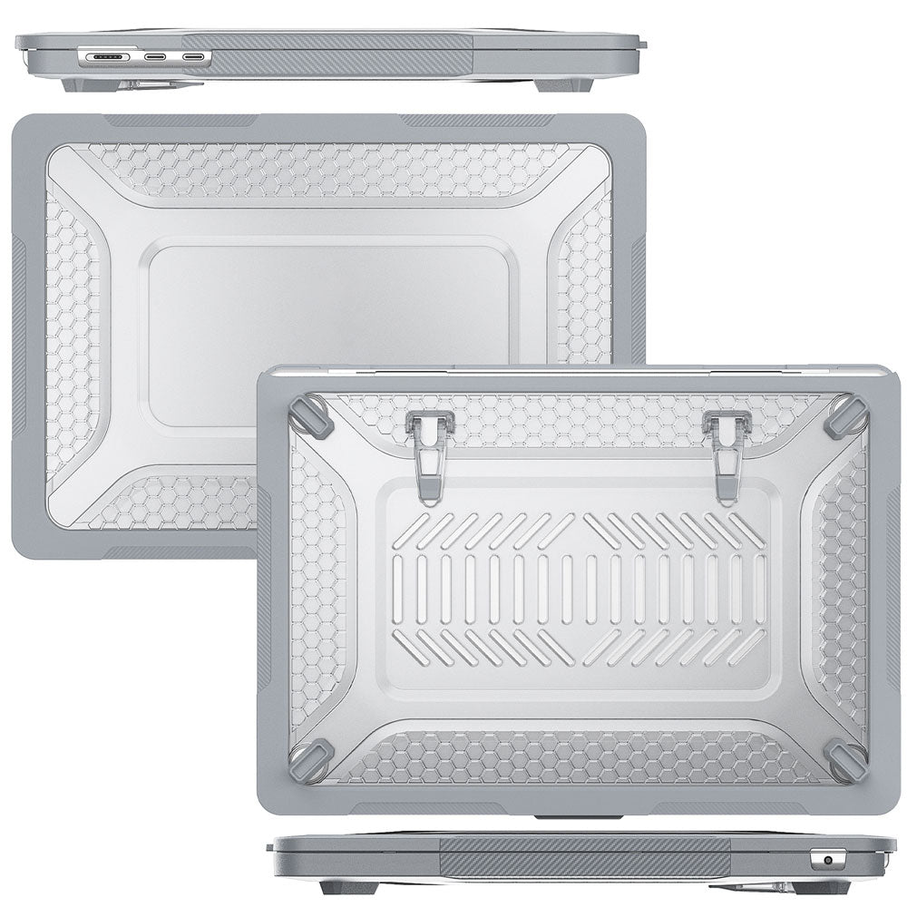 ARMOR-X MacBook Air 15" 2023 / 2024 (A2941 / A3114) shockproof case. Full-body protection.