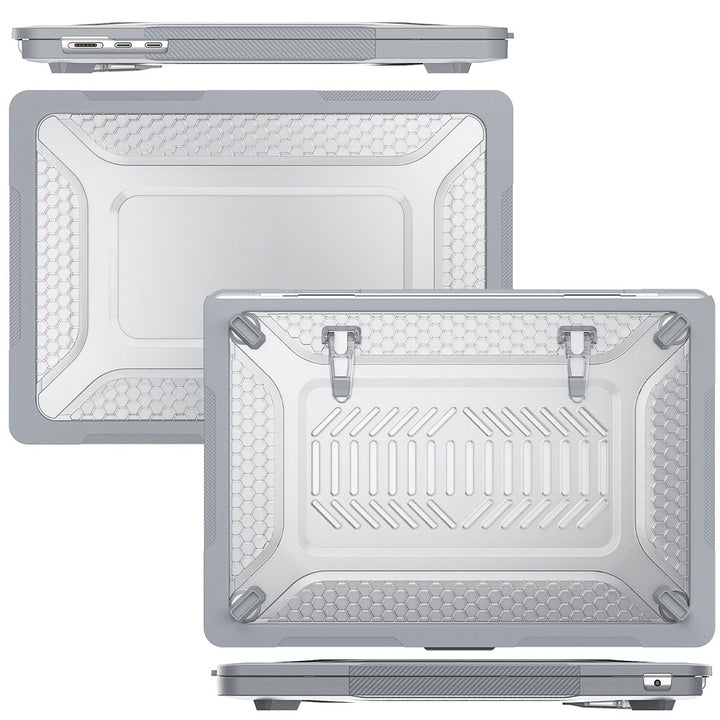 ARMOR-X MacBook Air 15" 2023 / 2024 (A2941 / A3114) shockproof case. Full-body protection.