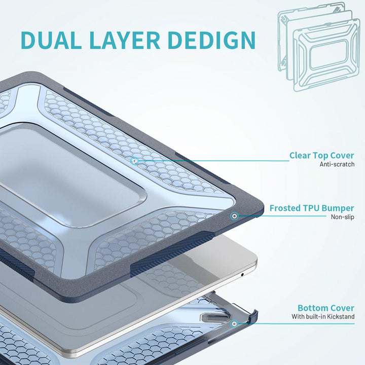 ARMOR-X MacBook Neo (A3404) Heavy Duty Slim Hard Shell Dual Layer Protective Cover.