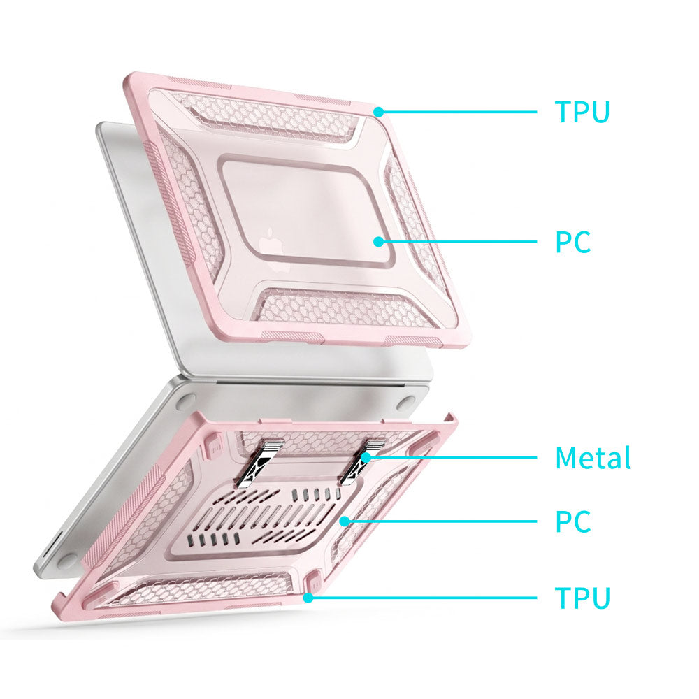 ARMOR-X MacBook Neo (A3404) Heavy Duty Slim Hard Shell Dual Layer Protective Cover.