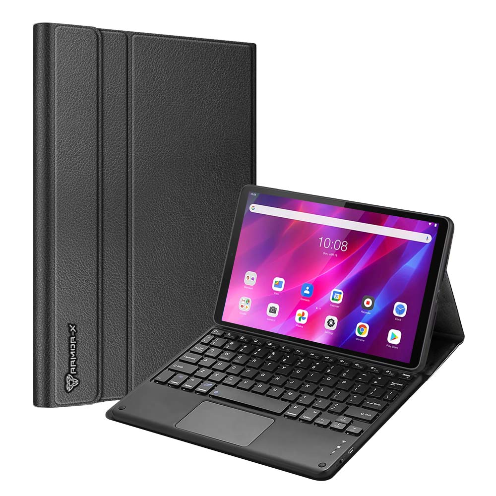 HKV-LN-K10 | Lenovo Tab K10 ( TB-X6C6F/X/L TB-X6C6NBF/X/L ) | Detachable Keyboard Case with PU leather Folio Cover