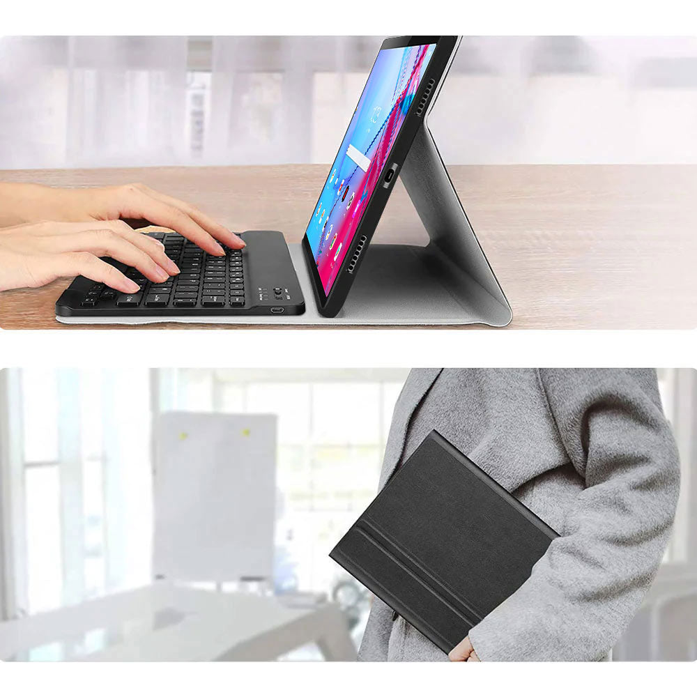 ARMOR-X Lenovo Tab K11 Pro TB-J607 shockproof case, impact protection cover. Hand free typing, drawing, video watching.