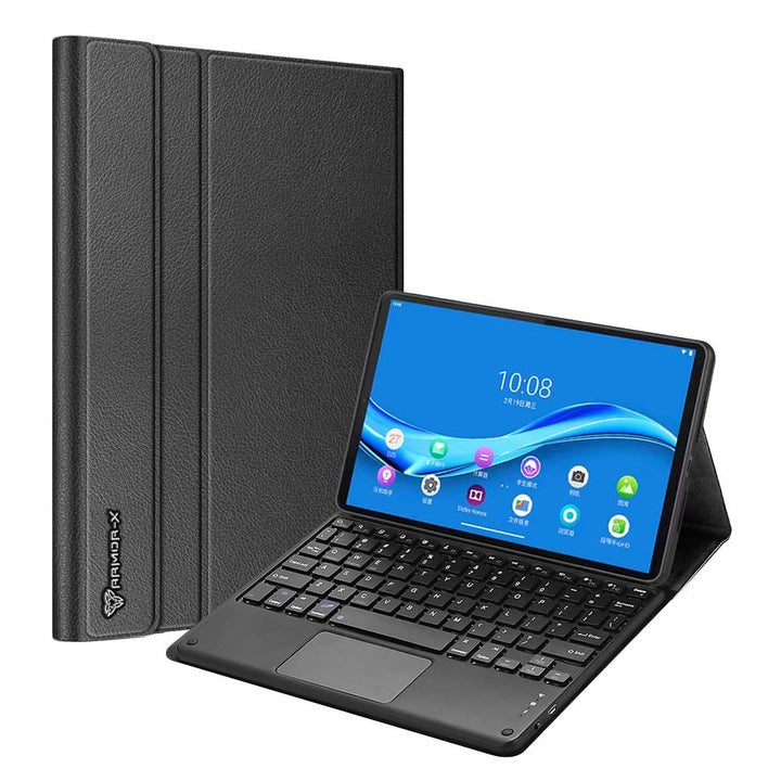 HKV-LN-M10PL | Lenovo Tab M10 Plus TB-X606 | Detachable Keyboard Case with PU leather Folio Cover