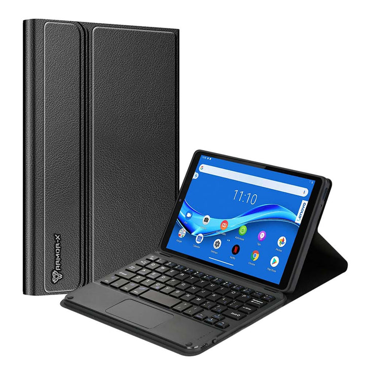 HKV-LN-M8 | Lenovo Tab M8 (3rd Gen) TB-8506 / M8 (HD) TB-8505 / M8 (FHD) TB-8705 | Detachable Keyboard Case with PU leather Folio Cover