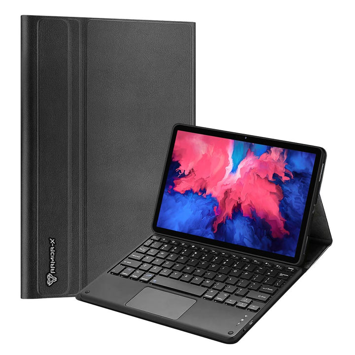 HKV-LN-P11 | Lenovo Tab P11 Plus TB-J616 | Detachable Keyboard Case with PU leather Folio Cover