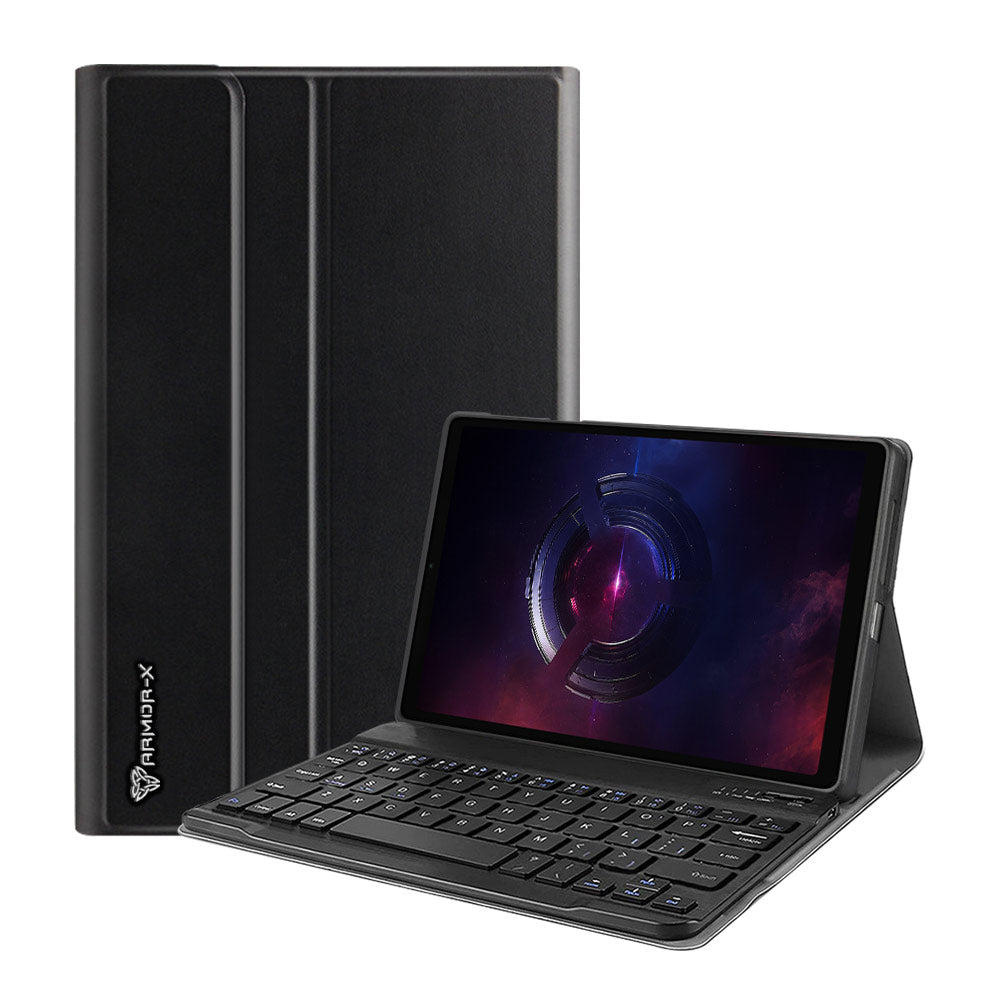 ARMOR-X Lenovo Legion Tab Gen 3 TB321FU / Legion Y700 2025 shockproof case, impact protection cover. Shockproof case with magnetic detachable wireless keyboard. Hand free typing, drawing, video watching.