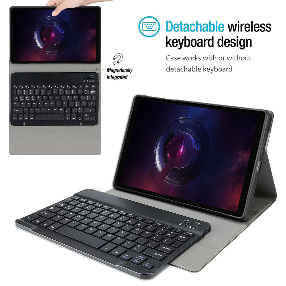 ARMOR-X Lenovo Legion Tab Gen 3 TB321FU / Legion Y700 2025 shockproof case, impact protection cover. Shockproof case with magnetic detachable wireless keyboard.