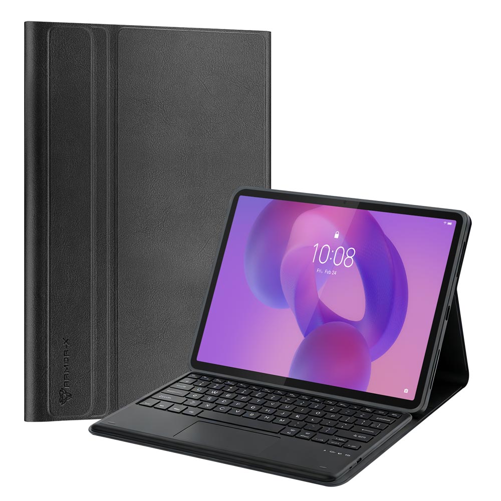 HKV-LN-TB373 | Lenovo Idea Tab Pro TB373 | Detachable Keyboard Case with PU leather Folio Cover