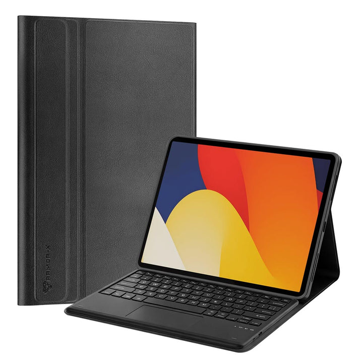 HKV-LN-TB373 | Motorola Moto Pad 60 Pro | Detachable Keyboard Case with PU leather Folio Cover