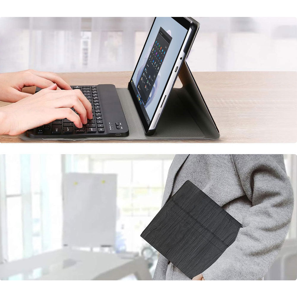 ARMOR-X Microsoft Surface Go / Surface Go 2 / Surface Go 3 / Surface Go 4 shockproof case, impact protection cover. Hand free typing, drawing, video watching.