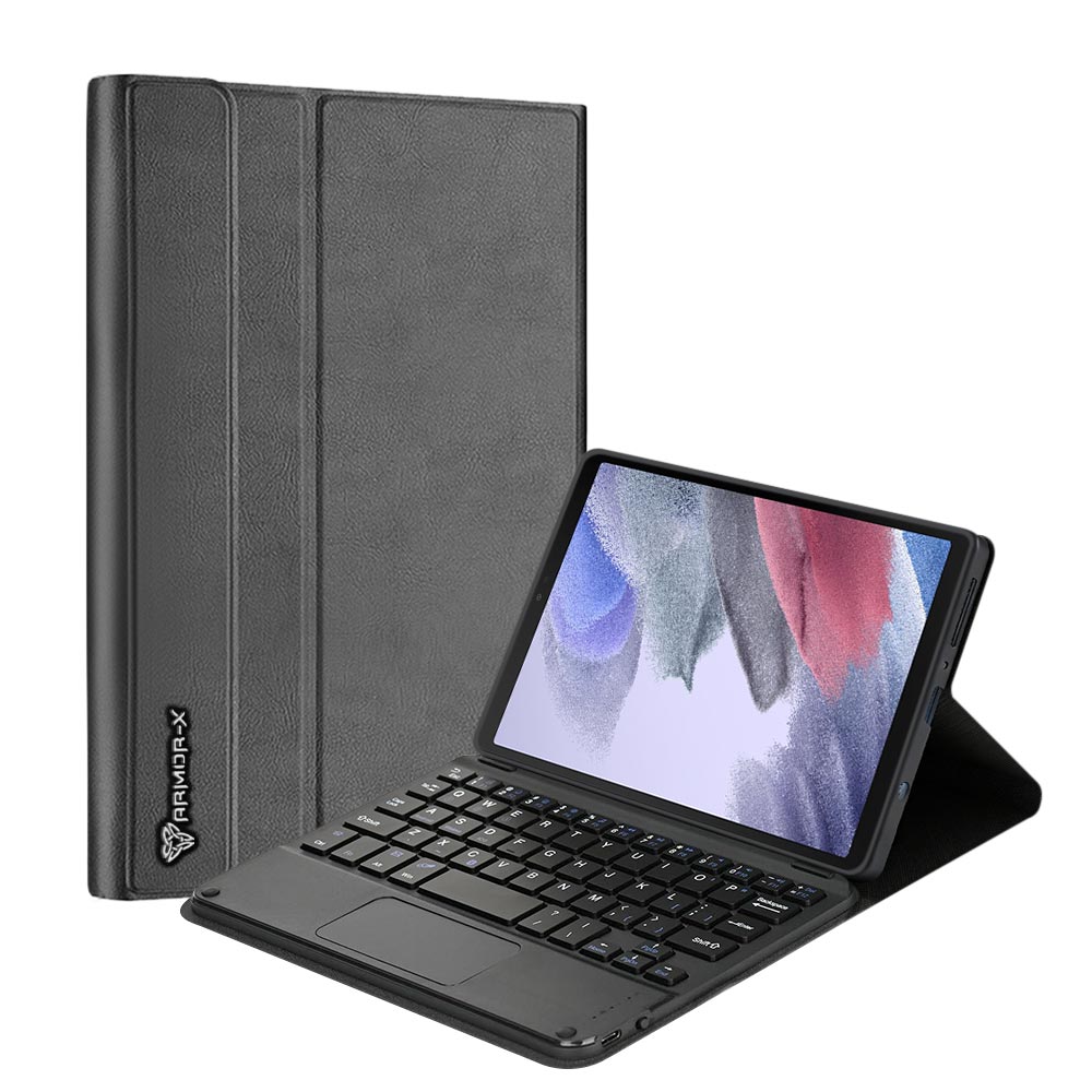 HKV-SS-T225 | Samsung Galaxy Tab A7 Lite SM-T225 / SM-T220 / SM-T225N / SM-T227U | Detachable Keyboard Case with PU leather Folio Cover