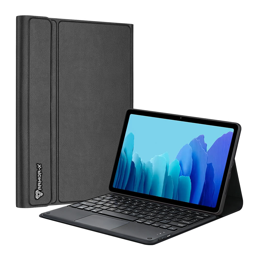 HKV-SS-T500 | Samsung Galaxy Tab A7 10.4 SM-T500 T505 T507 (2020) / A7 10.4 SM-T509 (2022) | Detachable Keyboard Case with PU leather Folio Cover