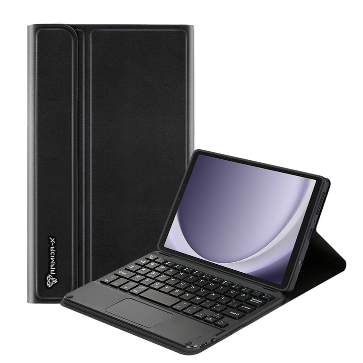 HKV-SS-X110 | Samsung Galaxy Tab A9 ( 8.7" ) SM-X110 / SM-X115 | Detachable Keyboard Case with PU leather Folio Cover