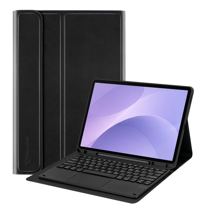 HKV-SS-X840 | Samsung Galaxy Tab S12+ S12 Plus SM-X840 / X846 | Detachable Keyboard Case with PU leather Folio Cover
