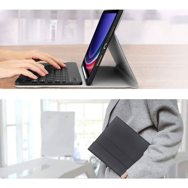 ARMOR-X Samsung Galaxy Tab S11 Ultra SM-X930 / X936 shockproof case, impact protection cover. Hand free typing, drawing, video watching.