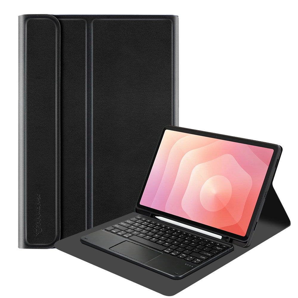 HKV-SS-X930 | Samsung Galaxy Tab S11 Ultra SM-X930 / X936 | Detachable Keyboard Case with PU leather Folio Cover